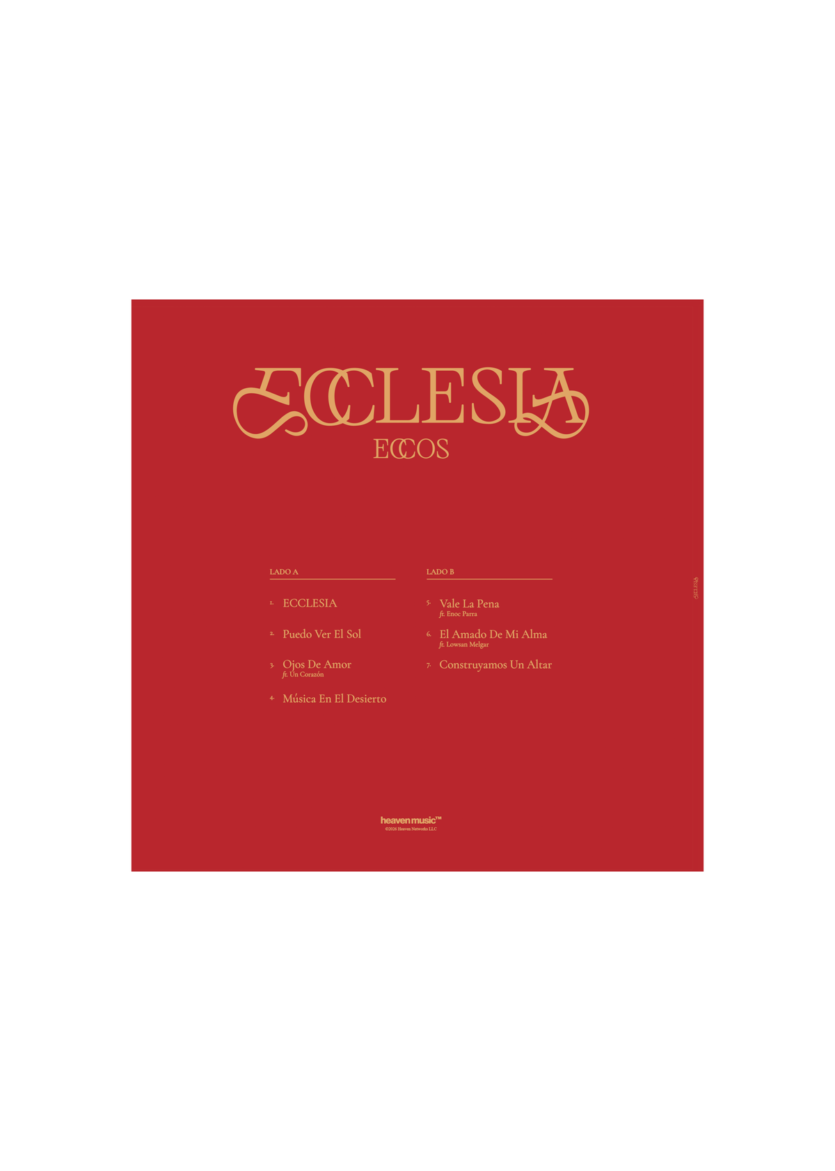 ECCLESIA - ECCOS Vinyl 12'